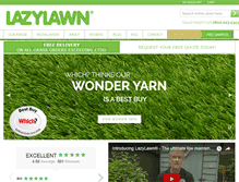 Tablet Screenshot of lazylawn.co.uk